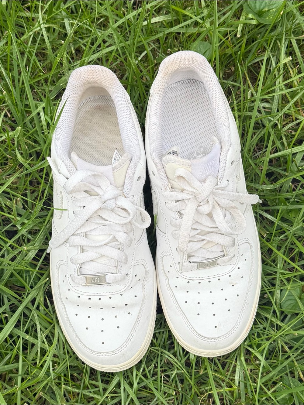 Nike White Low-Top Sneakers